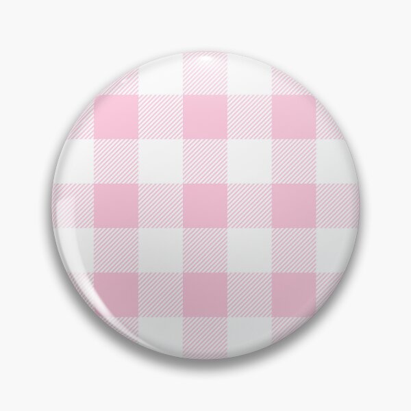 Item preview, Pastel Pink and White Buffalo Plaid Pattern designed and sold by starrylite.