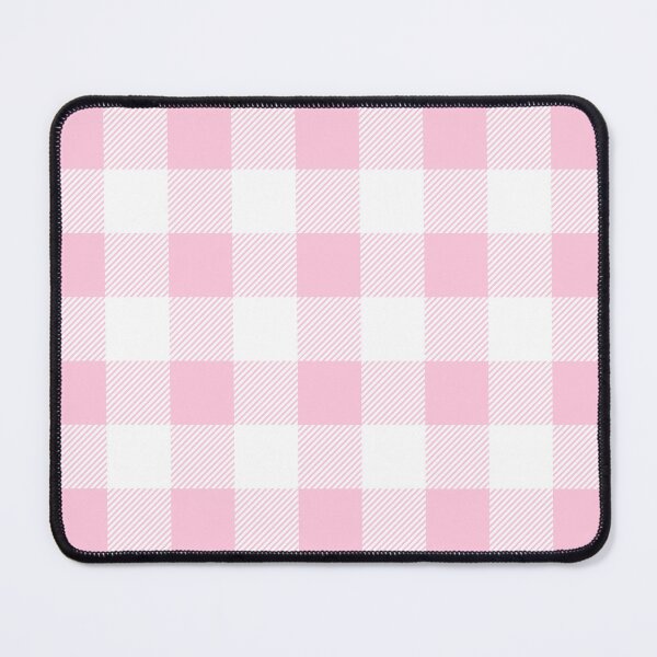 Item preview, Pastel Pink and White Buffalo Plaid Pattern designed and sold by starrylite.