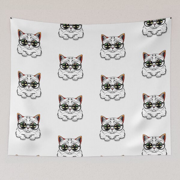 Artikelvorschau, Lustige Katze mit Sonnenbrille entworfen und verkauft von AlexArtCollega.