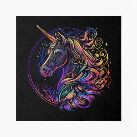 Magical Rainbow Unicorn Photographic Print for Sale by Ujourney