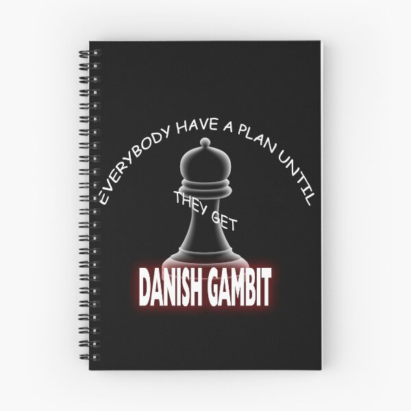 Item preview, Danish gambit, chess, funny designed and sold by SvarunPogani.