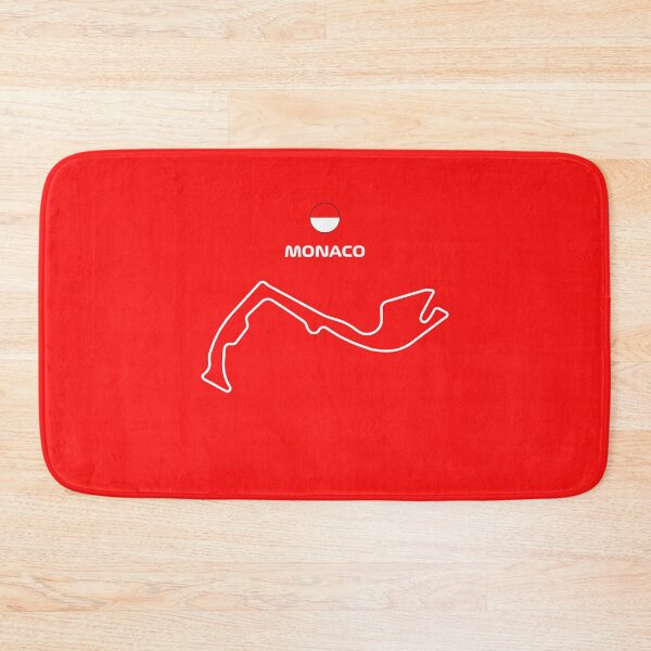 Item preview, Monaco Grand Prix Track Map designed and sold by ed-designs.