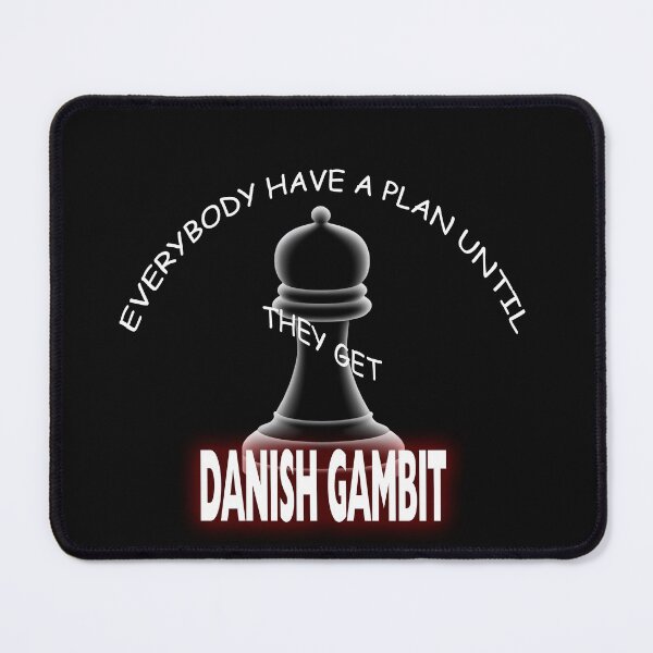 Item preview, Danish gambit, chess, funny designed and sold by SvarunPogani.