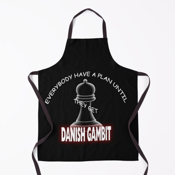 Item preview, Danish gambit, chess, funny designed and sold by SvarunPogani.
