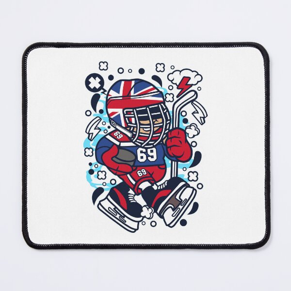 Aperçu de l'œuvre Hockey britannique créée et vendue par Wear Your Thing.