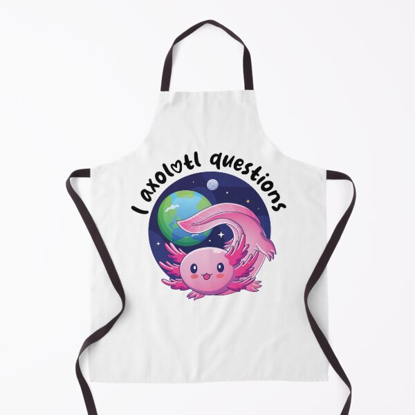 Item preview, I axolotl questions - pink (on light colors) designed and sold by messy-nessie.