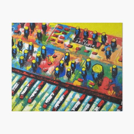 Item preview, Analog Synth Art by Nicola Dudich designed and sold by NicolaDudich.