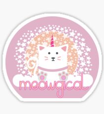 Meowgisch Sticker