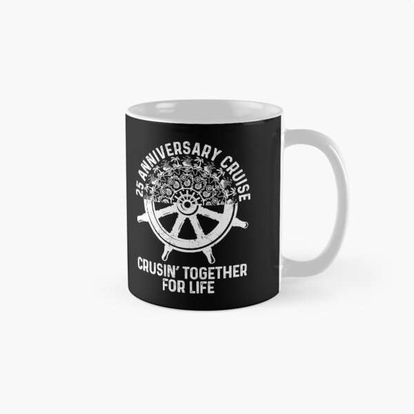 Item preview, 25th Anniversary Cruise Couples Crusin' Together For Life designed and sold by GravitiTees.