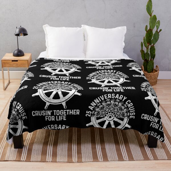 Item preview, 25th Anniversary Cruise Couples Crusin' Together For Life designed and sold by GravitiTees.