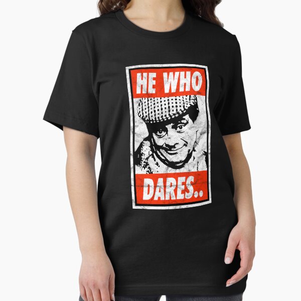Item preview, He Who Dares Del Boy - Black Distressed Look designed and sold by risible.