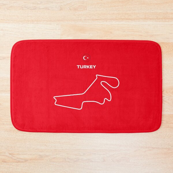 Item preview, Turkey Grand Prix Track Map designed and sold by ed-designs.