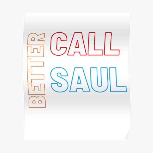 Better Call Saul Stuff Poster