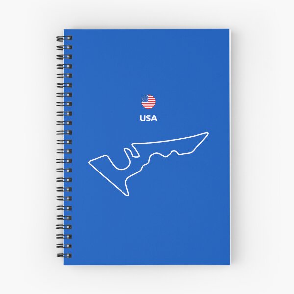 Item preview, USA Grand Prix Track Map designed and sold by ed-designs.