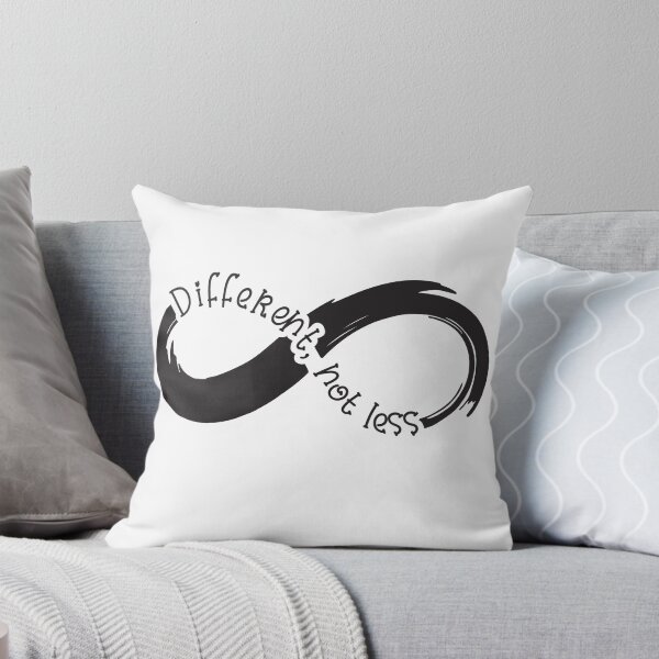 Item preview, Different, Not Less Autism infinity Loop symbol designed and sold by Dolphin Graphic.