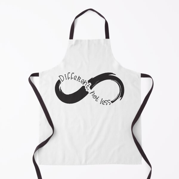Item preview, Different, Not Less Autism infinity Loop symbol designed and sold by Dolphin Graphic.