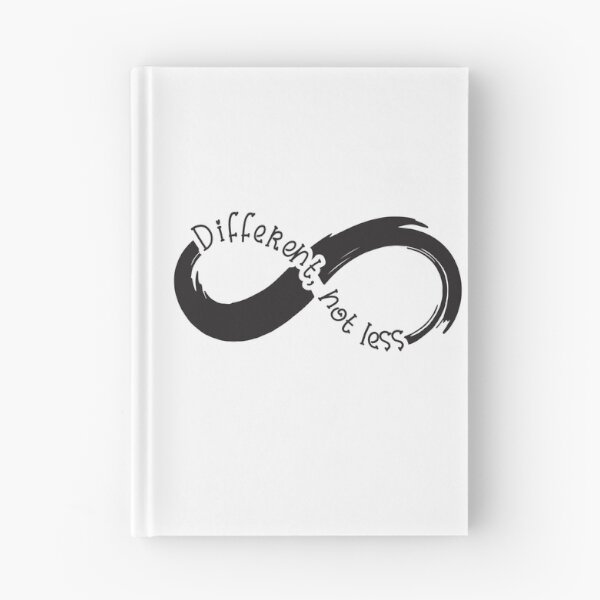 Item preview, Different, Not Less Autism infinity Loop symbol designed and sold by Dolphin Graphic.