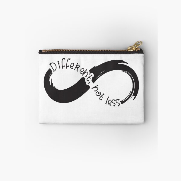 Item preview, Different, Not Less Autism infinity Loop symbol designed and sold by Dolphin Graphic.