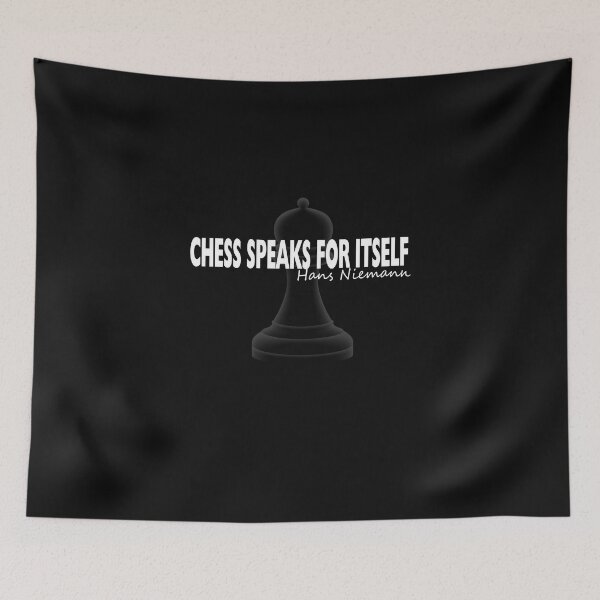 Item preview, Chess speaks for itself, Hans Niemann, chess, funny designed and sold by SvarunPogani.