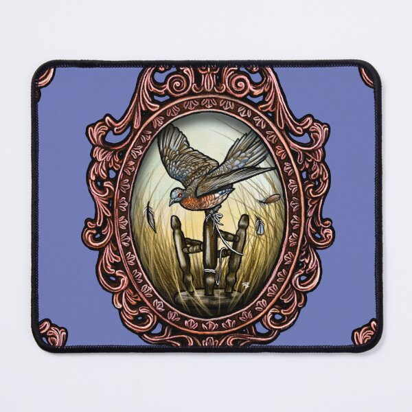 Item preview, Kitsch Cameo: Last Stool Pigeon in the West designed and sold by FreyStrandDraws.