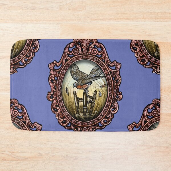 Item preview, Kitsch Cameo: Last Stool Pigeon in the West designed and sold by FreyStrandDraws.