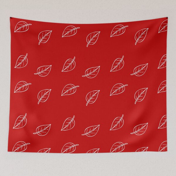 Item preview, MissDewi Leaf Design Red designed and sold by MissDewi.
