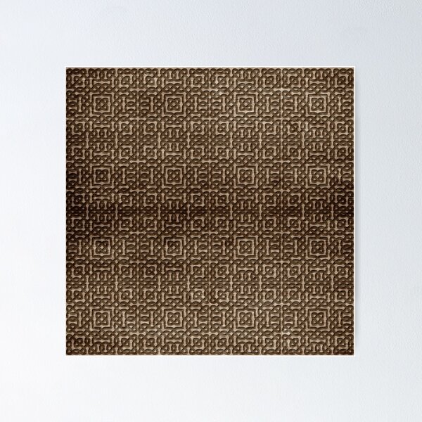 Item preview, Burned  Celtic Wood Pattern designed and sold by k9printart.