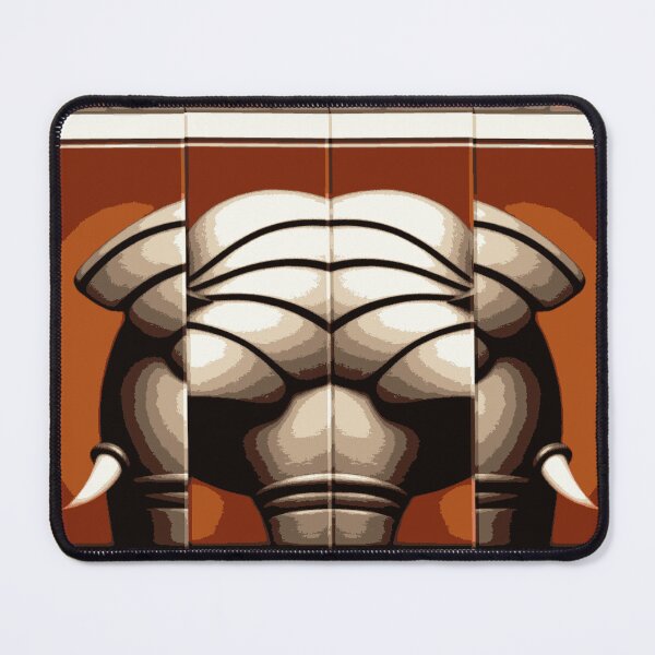 Item preview, *FUNNY GEOMETRIC ABSTRACT TRIBAL ELEPHANT ARTDECO PATCHWORK* designed and sold by Ralek.