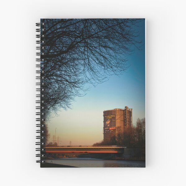 Item preview, The gasometer in Oberhausen - Ruhrgebiet - Ruhrpott - Germany designed and sold by Ruhrpottpicture.