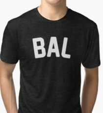 BAL (Baltimore) Tri-blend T-Shirt