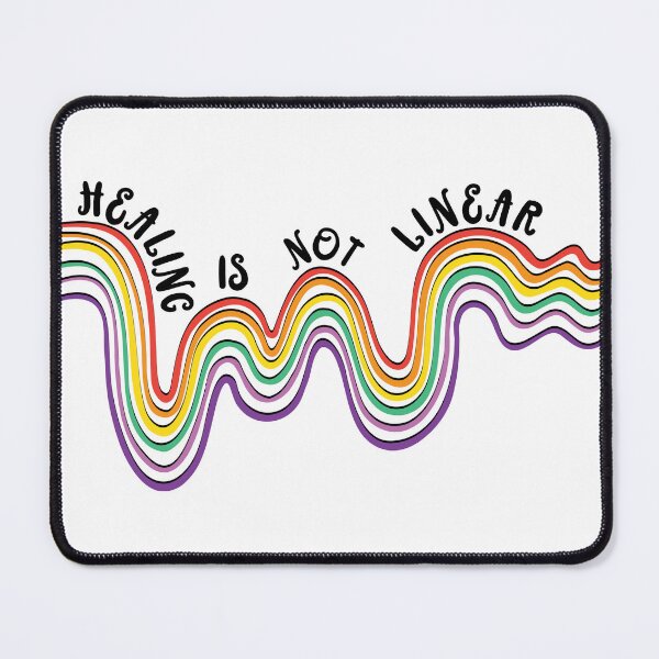 Item preview, Healing Is Not Linear designed and sold by Dolphin Graphic.