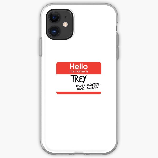 hi, my name is trey vine iPhone Soft Case