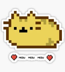 8 bit cat Sticker
