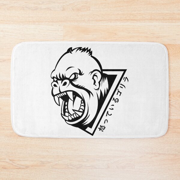 Item preview, Angry Gorilla In Japanese designed and sold by yoku-mieru.