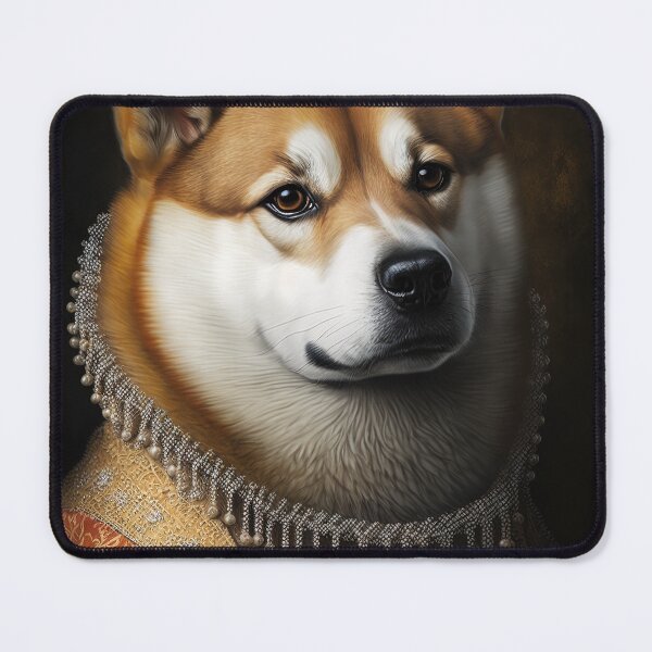 Item preview, Akita Dog Portrait very cute 7 designed and sold by jetaiart.