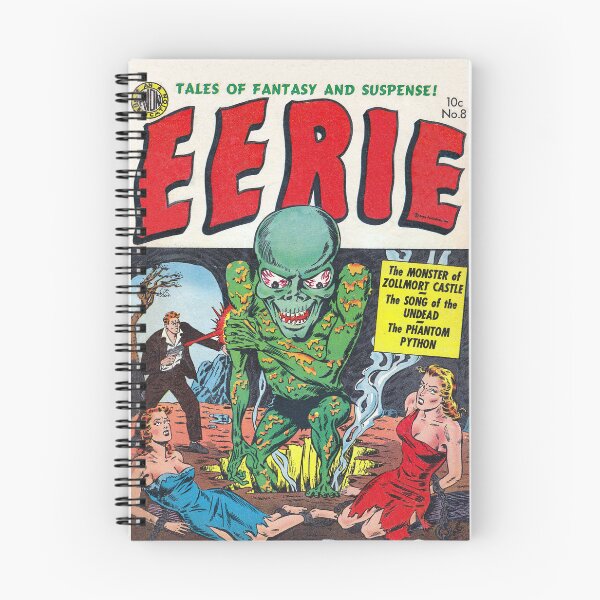 Item preview, Eerie, Issue 8 Cover Art, 1952. Retro Comic Book Art designed and sold by The-Hist-Image.