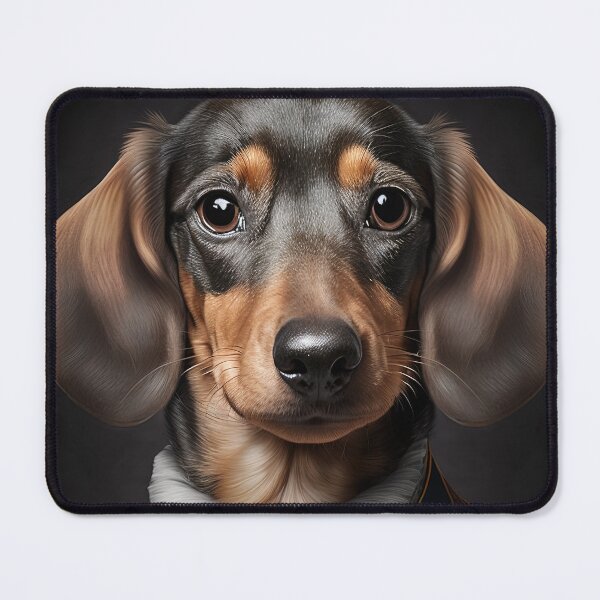 Item preview, Dachshund Dog Portrait very cute 8 designed and sold by jetaiart.