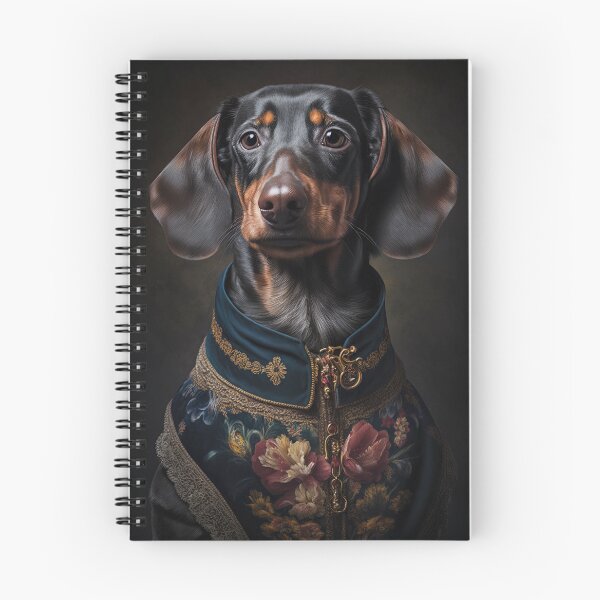 Item preview, Dachshund Dog Portrait very cute 9 designed and sold by jetaiart.