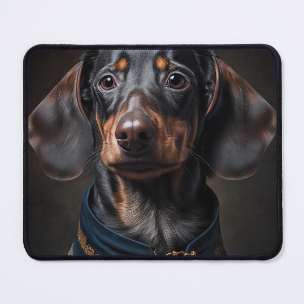 Item preview, Dachshund Dog Portrait very cute 9 designed and sold by jetaiart.