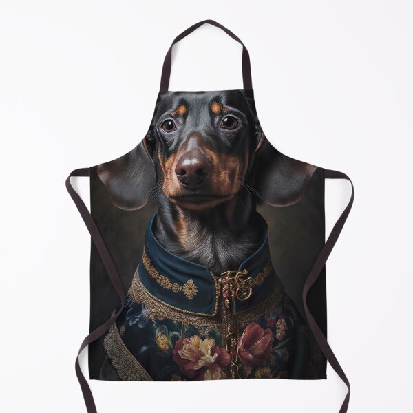 Item preview, Dachshund Dog Portrait very cute 9 designed and sold by jetaiart.