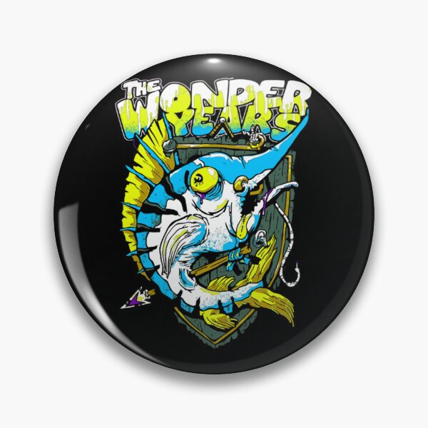 Item preview, The Wonder Years Blue Fish Art designed and sold by Luckytimestore.