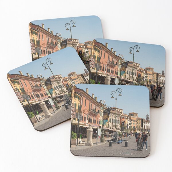 Item preview, Verona old town cityscape designed and sold by hawkie.