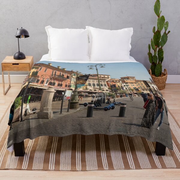Item preview, Verona old town cityscape designed and sold by hawkie.