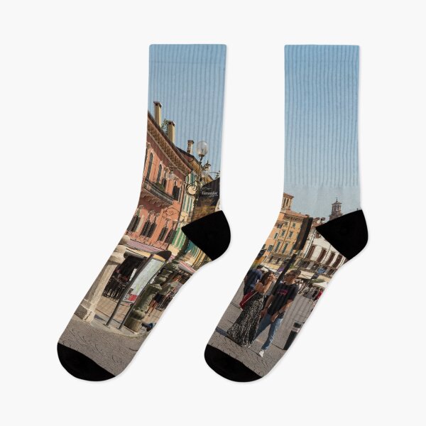 Item preview, Verona old town cityscape designed and sold by hawkie.