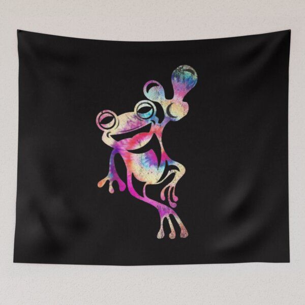 Item preview, cute frog with mushroom hat designed and sold by alhociema.