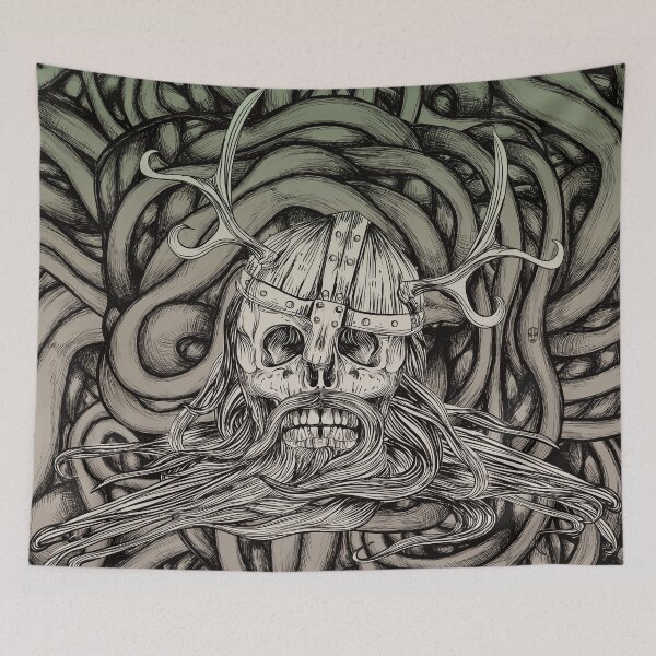 Item preview, Skull Viking designed and sold by fakeface.