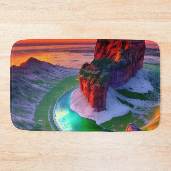 Item preview, Beach Cliffside Landscape Nature Ocean designed and sold by VersoShopping.
