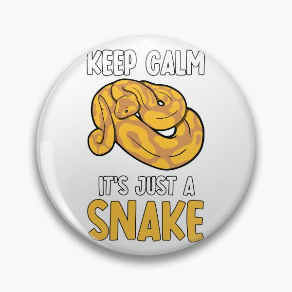 Item preview, Keep Calm Its Just A Snake designed and sold by jie lin.