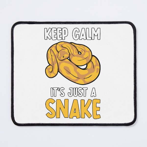 Item preview, Keep Calm Its Just A Snake designed and sold by jie lin.