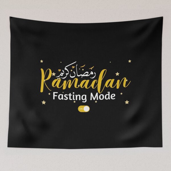 Item preview, Fasting Mode On Ramadan Mubarak Kareem designed and sold by Simplizy.
